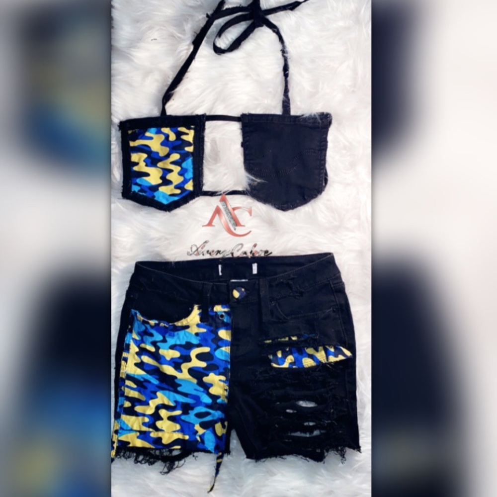 Camo 2pc Set💙🔗